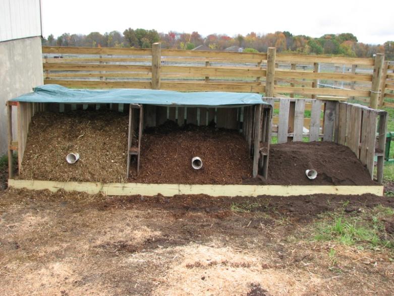 Multiple bin composting system