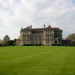 A historic mansion lawn: high emphasis on aesthetics.