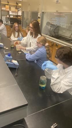Youth on the Food Science track. 