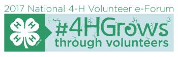 2017 National 4-H Volunteer e-Forum