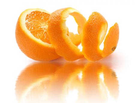 Orange peel used in research