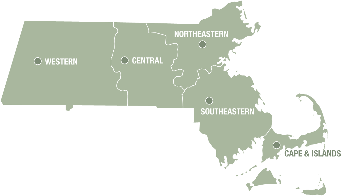 map of Massachusetts