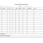 Plant Inspection Monitoring Report Form