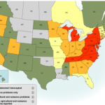 United States BMSB distribution map; Stop BMSB.org