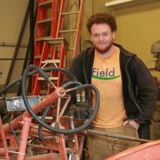 Jason Silverman assistant for Student Enterprise Farm