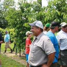 Mo Tougas tours cherry tree project