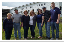 The 2019 winners of the Massachusetts Outstanding Dairy Farmer Award Tully Farm, 446 Pleasant Street, Dunstable MA.