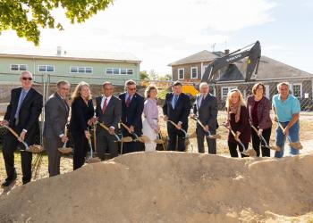 Ground-breaking for UMass Cranberry Station Upgrades