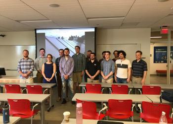 Dr. Ben Weil and the 2018 UMass Clean Energy Corps