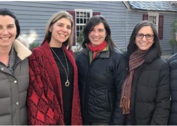 Fall 2019 ADVANCE SeedGrant recipients (Left to right: Amanda Davis, Amanda Kinchla, Jill Fitzsimmons, Katie Kahl, Alissa Nolden).