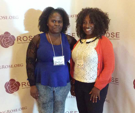 Vanessa Ford and professor Lindiwe Sibeko attend conference in New Orleans,LA