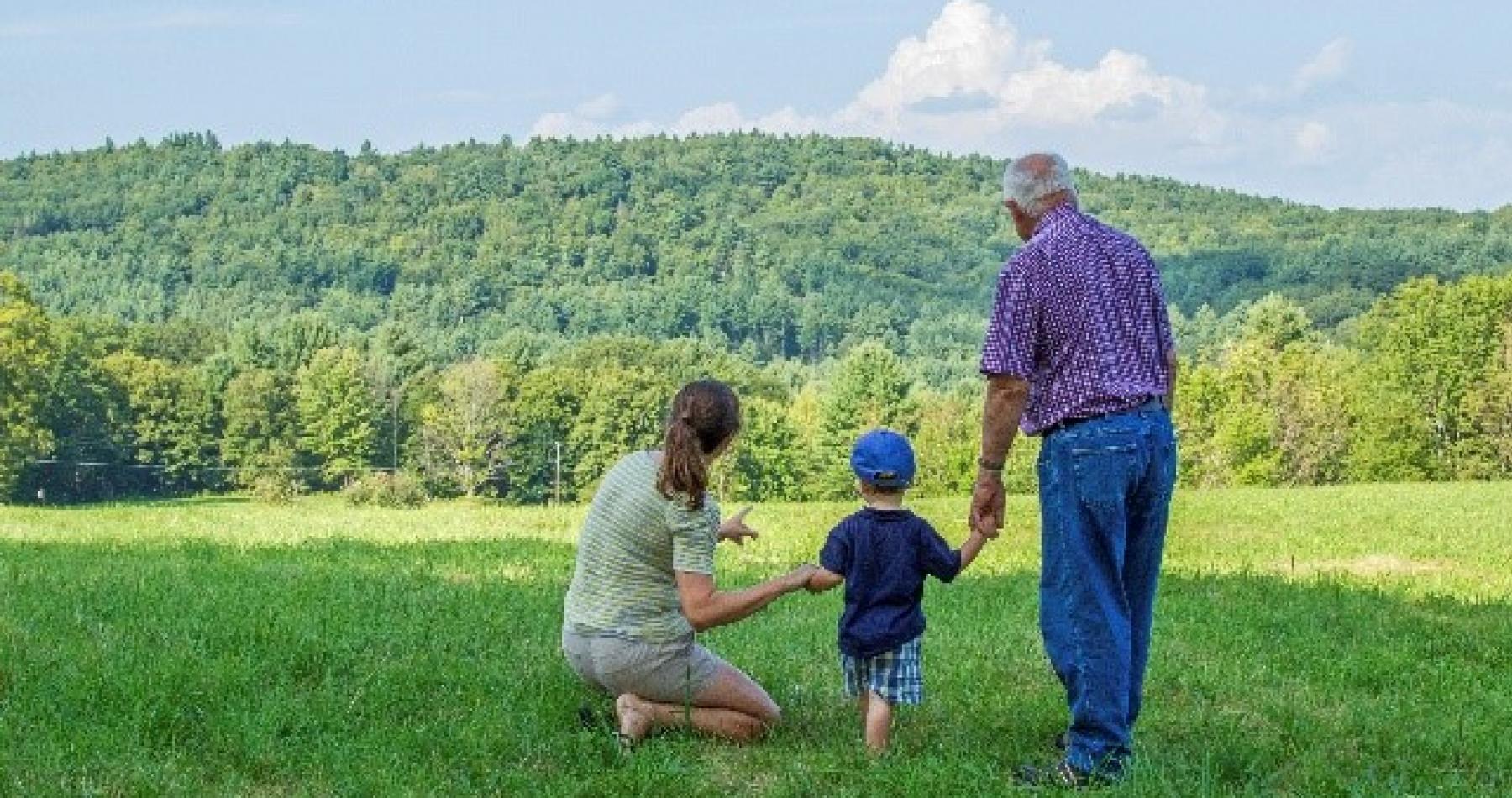 Three generations consider forest conservation