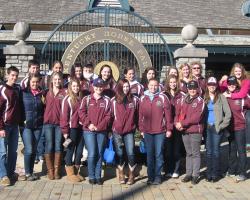 The 2013 Massachusetts 4-H Horse Round Up delegation